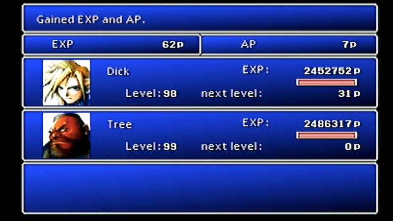 FF7 Level 99