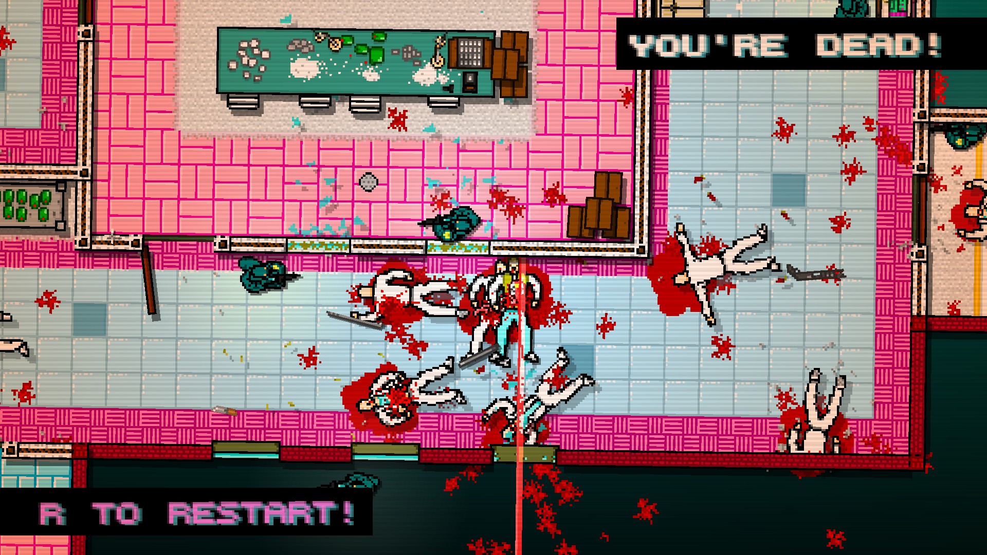 Hotline Miami “You’re Dead”